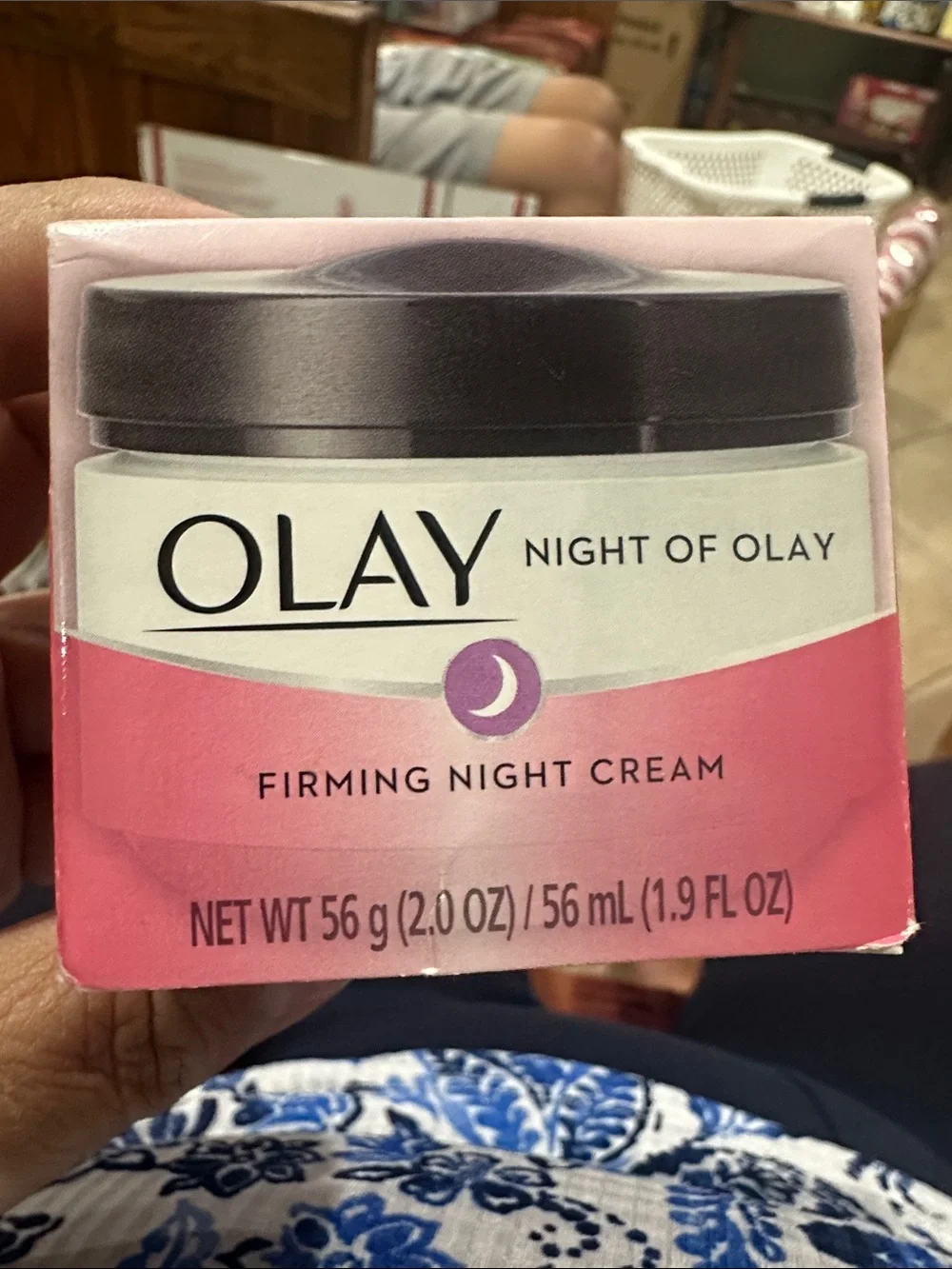 OLAY night moisturizer